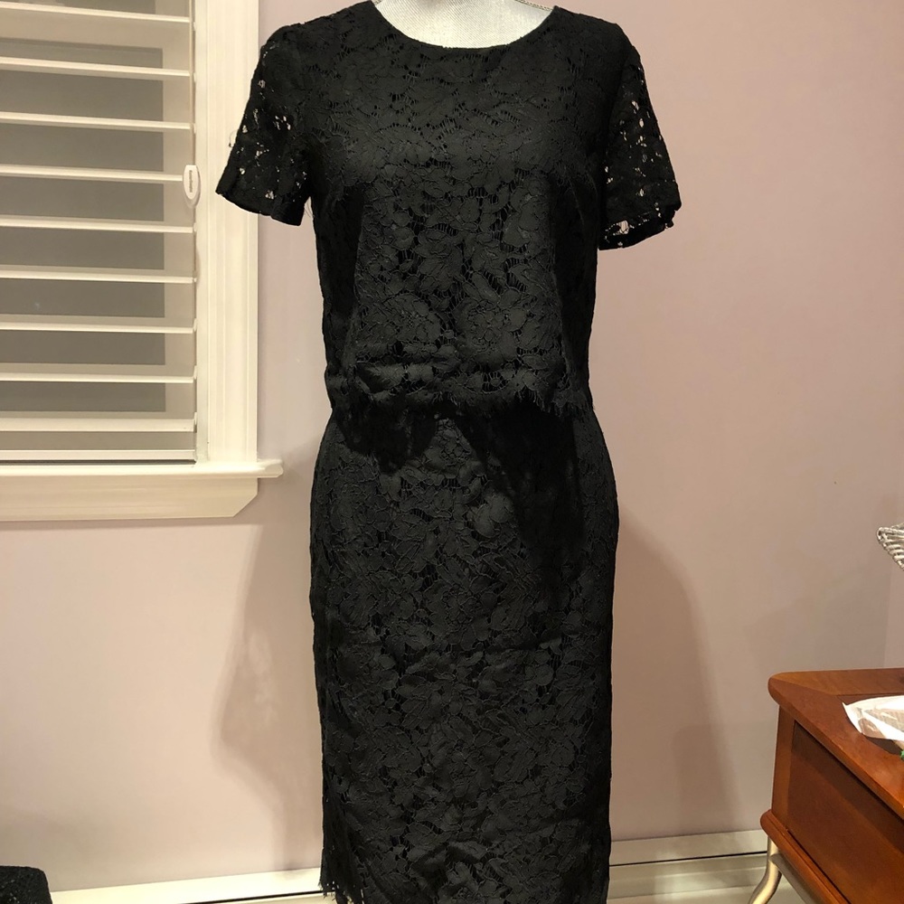 Two Piece Lace Ensemble